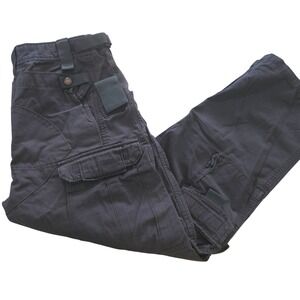 Free Soldier Tactical Cargo Pants Medium Mens Black Urban Tactical Line Ripstop